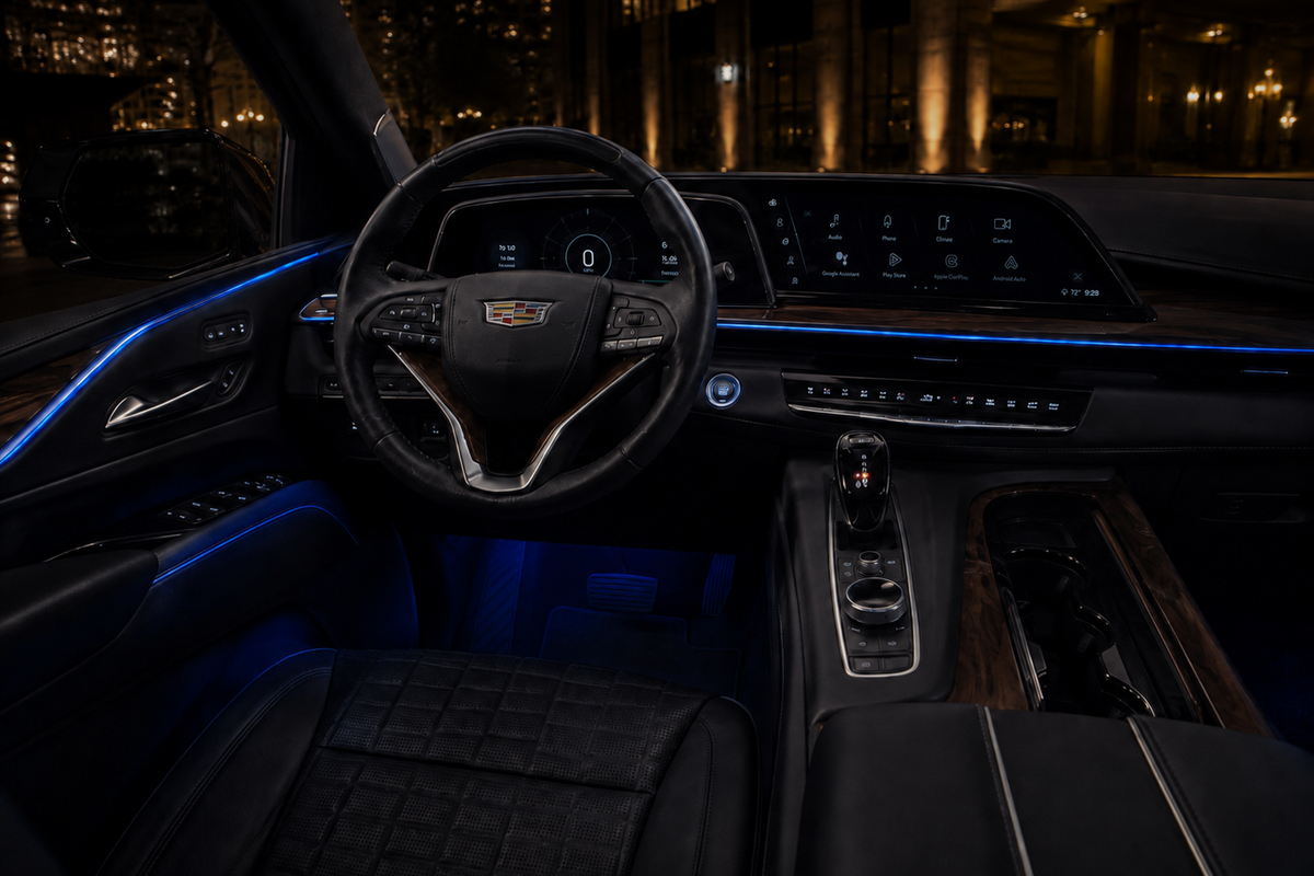 Luxury vehicle interior